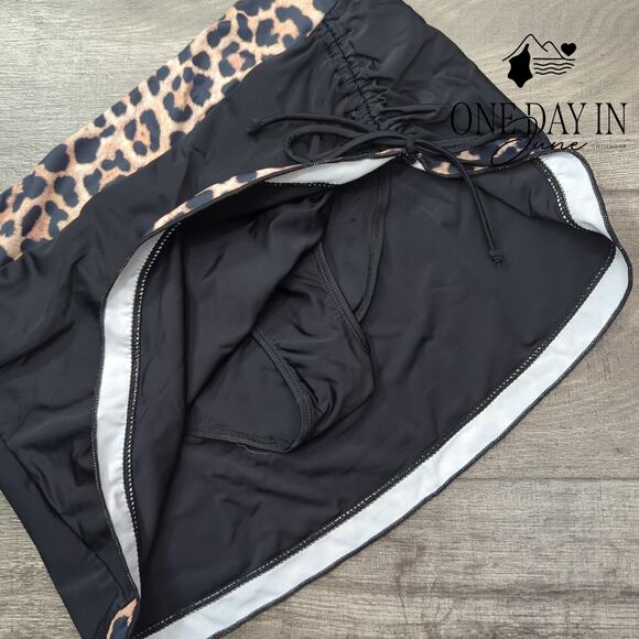 Adisputent Skirted Tankini Swimsuit Size L - Picture 6 of 7